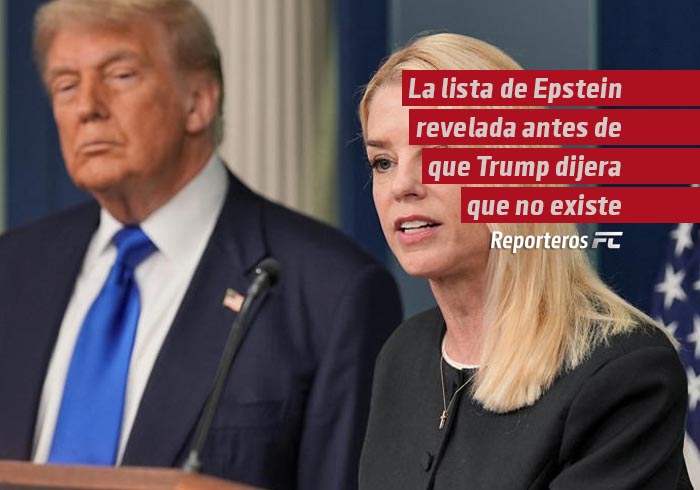 La lista de Epstein revelada antes de que Trump dijera que no existe
