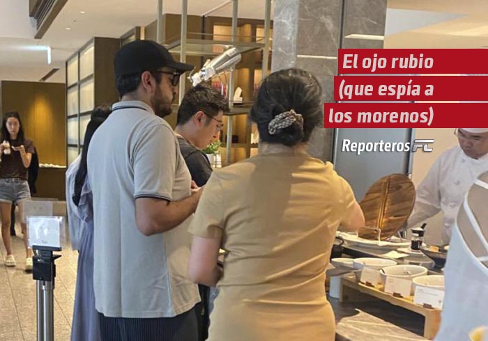 El ojo rubio (que espía a los morenos)