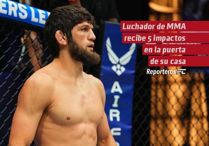 Luchador de MMA recibe 5 impactos de bala en la puerta de su casa; logró escapar con vida 