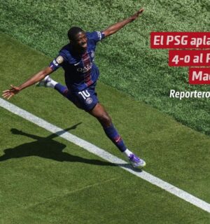El PSG aplasta 4-0 al Real Madrid