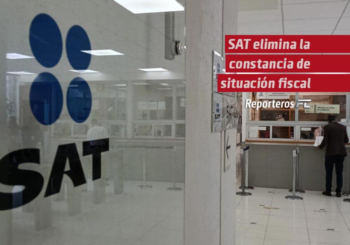 SAT elimina la constancia de situación fiscal