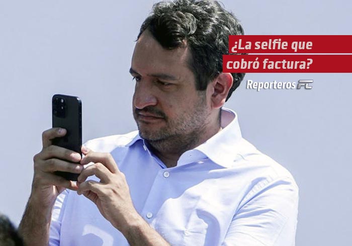 ¿La selfie que cobró factura?