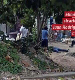 Eliminan sicario en Juan Rodríguez Clara