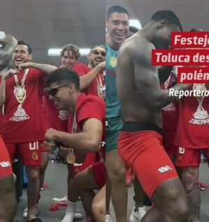 ¡Esa mano! Festejo de Toluca desata polémica