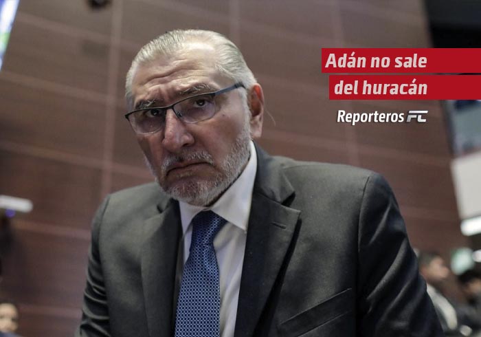 Adán no sale del huracán