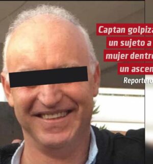 #LordElevador: Captan golpiza de un sujeto a una mujer dentro de un ascensor en Cuajimalpa