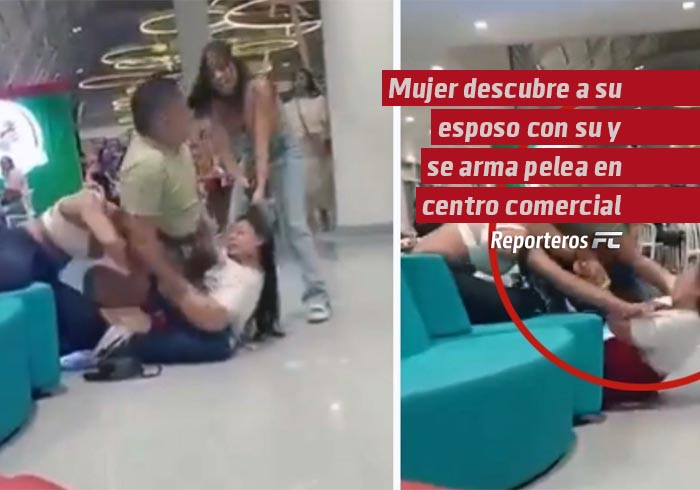 VIDEO | Mujer descubre a su esposo con su amante