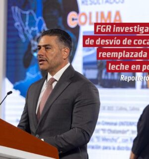 FGR investiga red de desvío de cocaína reemplazada con leche en polvo