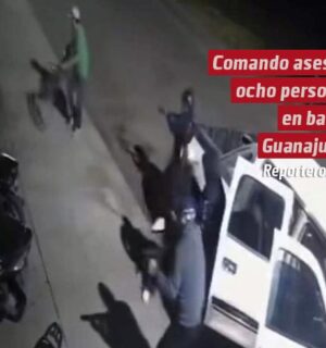 Comando asesina a ocho personas en bar de Guanajuato