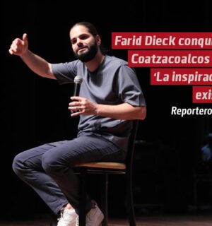 Farid Dieck conquista Coatzacoalcos con La inspiración existe