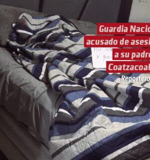 Guardia Nacional acusado de asesinar a su padre en Coatzacoalcos