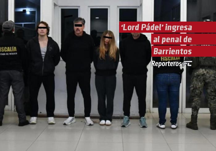“Lord Pádel» ingresa al penal de Barrientos