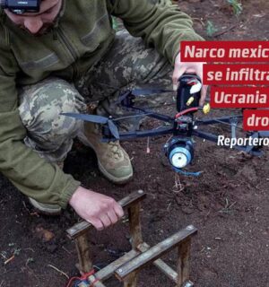 Narco mexicano se infiltra en Ucrania por drones