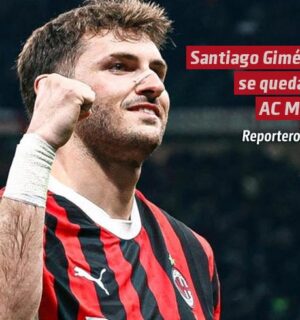 Santiago Giménez se queda en AC Milan