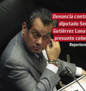 Denuncia contra el diputado Sergio Gutiérrez Luna por presunto delito de cohecho