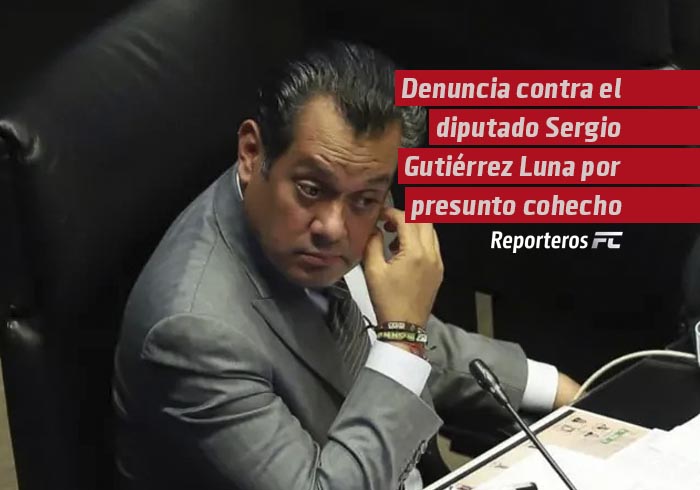 Denuncia contra el diputado Sergio Gutiérrez Luna por presunto delito de cohecho