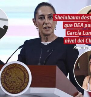Sheinbaum destaca que DEA puso a García Luna al nivel de “El Chapo” y “El Mayo»