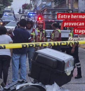 Entre hermanos provocan una tragedia, ella al panteón y él a la cárcel