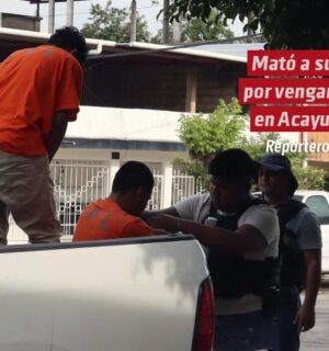 Mató a su tía por venganza: lo detienen en Acayucan tras brutal crimen familiar