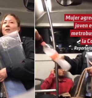 Mujer agrede a joven en Metrobús de CDMX por supuesta infección en el ojo