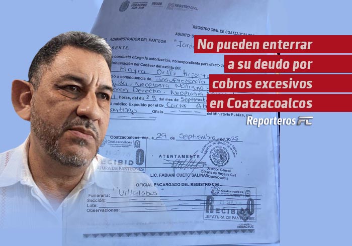 No pueden enterrar a su deudo por cobros excesivos