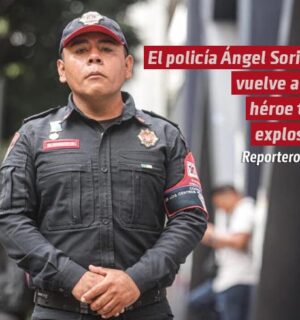 En 2015 devolvió 42 mil pesos, ahora ayudó a abuelita tras explosión en puente La Concordia; él es el policía Ángel Soriano