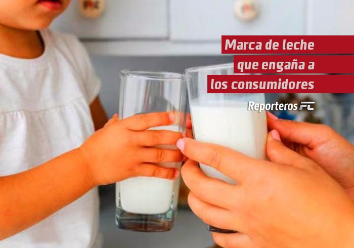 Autoridades advierten sobre una marca de leche que engaña a los consumidores y sugieren no comprarla
