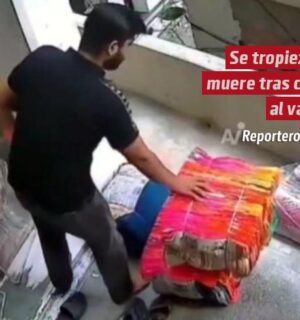 Se tropieza y muere tras caer al vacío