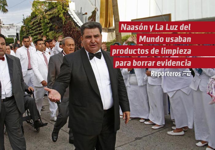 Naasón y La Luz del Mundo usaban productos de limpieza para borrar pruebas de abusos