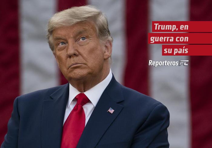 Trump, en guerra con su país