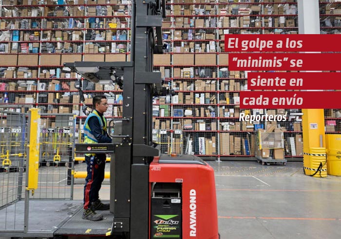 El golpe a los «minimis» se siente en cada envío y sacude a la paquetería en México
