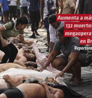 Aumenta a más de 132 la cifra de muertos en la megaoperación policial en Río de Janeiro