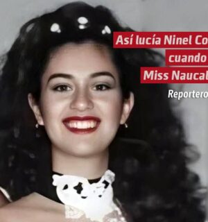 Así lucía Ninel Conde cuando fue Miss Naucalpan, antes de su radical transformación física