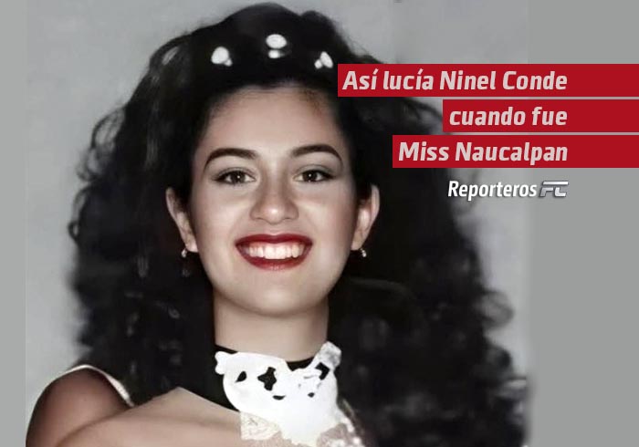 Así lucía Ninel Conde cuando fue Miss Naucalpan, antes de su radical transformación física