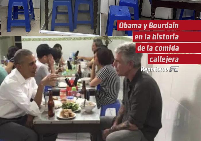 Obama y Bourdain en la historia de la comida callejera