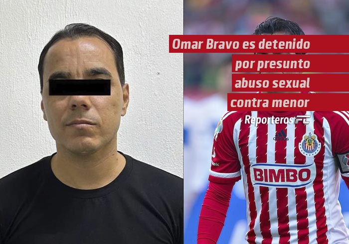 Omar Bravo es detenido en Guadalajara por presunto abuso sexual contra menor de edad