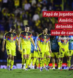 Papá de jugador del América es detenido por robo de camión con ropa Nike en Edomex