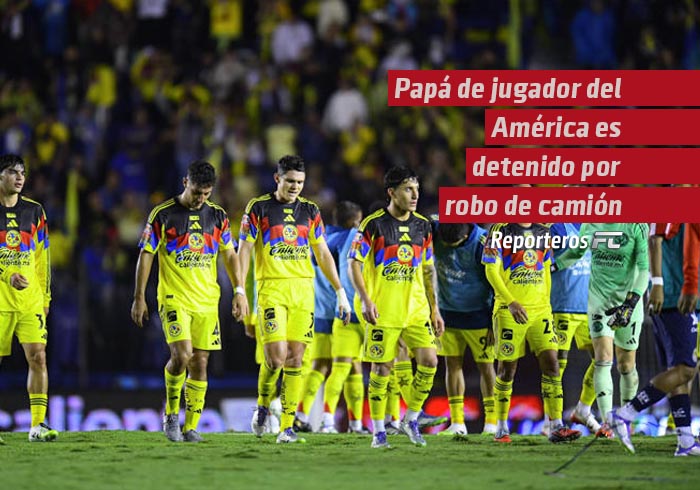 Papá de jugador del América es detenido por robo de camión con ropa Nike en Edomex