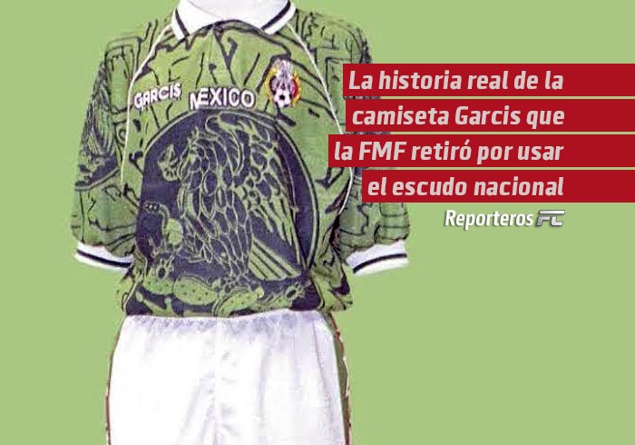 La historia real de la camiseta Garcis que la FMF retiró por usar el escudo nacional