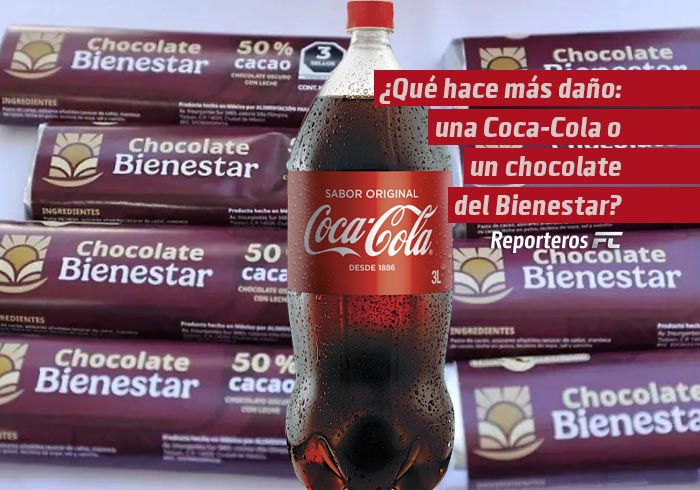 ¿Qué hace más daño: una Coca-Cola o un chocolate del Bienestar?