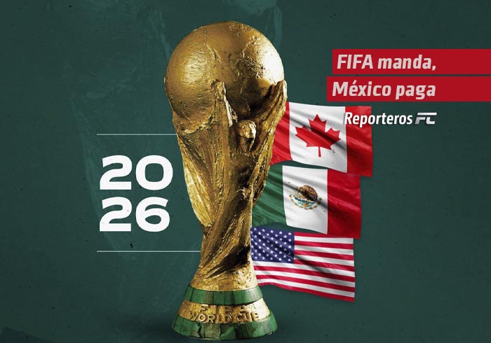 FIFA manda, México paga