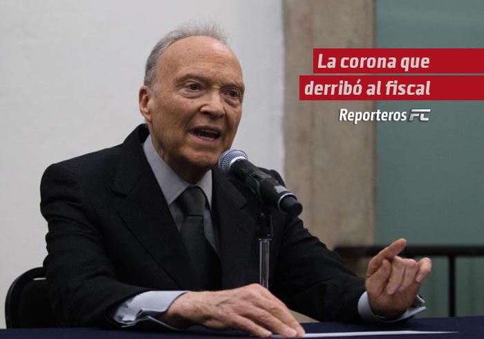 La corona que derribó al fiscal