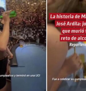 La historia de María José Ardila: joven que murió tras realizar reto con alcohol en fiesta