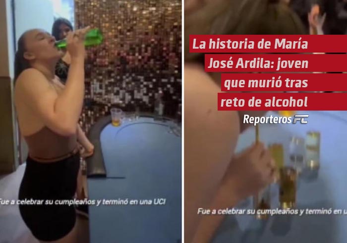 La historia de María José Ardila: joven que murió tras realizar reto con alcohol en fiesta