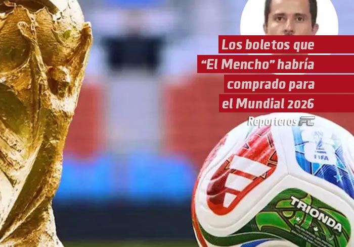 Los boletos que “El Mencho” habría comprado para el Mundial 2026