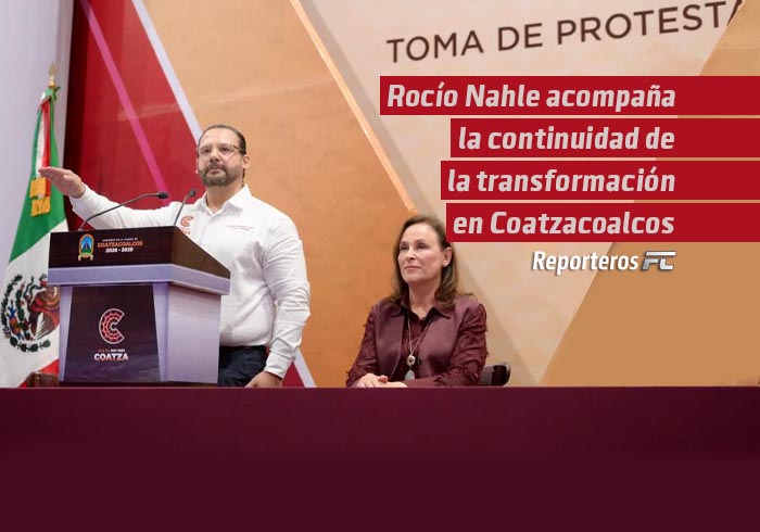 Rocío Nahle acompaña la continuidad de la transformación en Coatzacoalcos