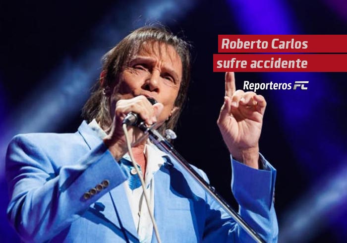 Roberto Carlos sufre accidente automovilístico a bordo de un Cadillac