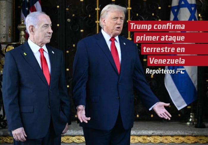 Trump confirma primer ataque terrestre en Venezuela