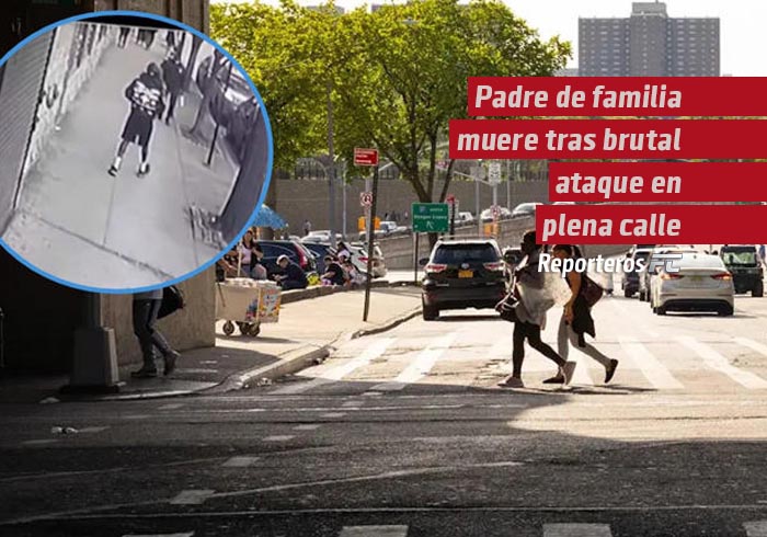 Guardia de seguridad y padre de familia muere tras brutal ataque en plena calle