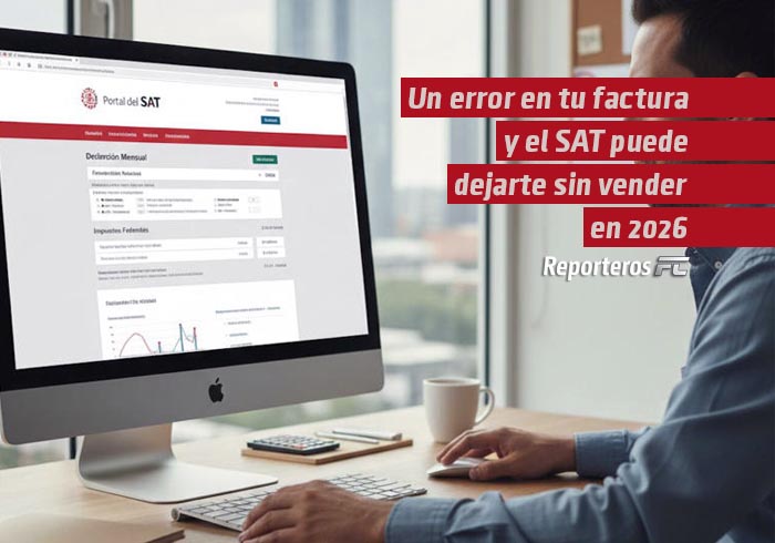 Un error en tu factura y el SAT puede dejarte sin vender en 2026